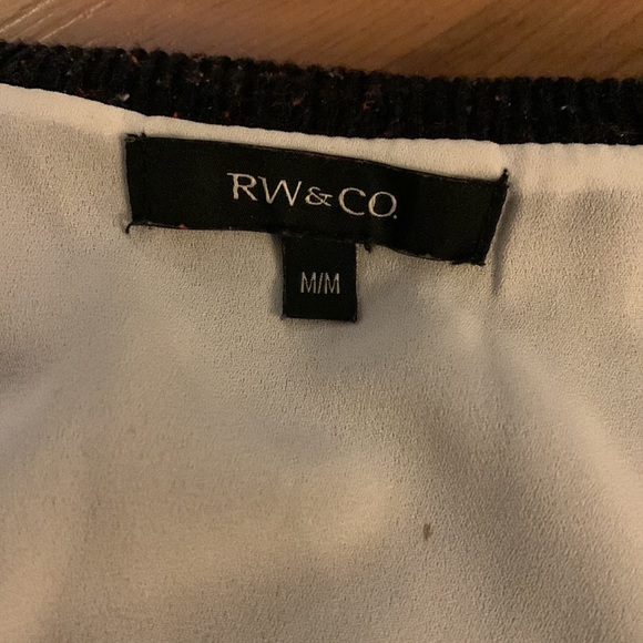 Sweater with built in blouse - Picture 2 of 3